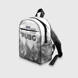 Детский рюкзак PUBG - white gradient посередине, цвет: 3D-принт — фото 2