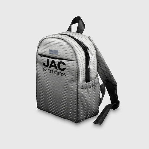 Детский рюкзак Jac motors серый текстурный / 3D-принт – фото 3