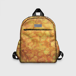 Детский рюкзак Абстракция - orange camouflage