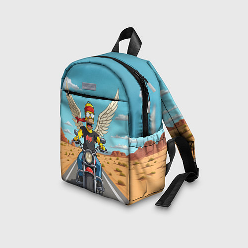 Детский рюкзак Летящий в даль Гомер - Ария / 3D-принт – фото 3