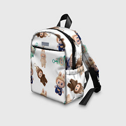 Детский рюкзак Много игрушек лабубу, цвет: 3D-принт — фото 2