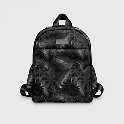 Детский рюкзак Palm black and white, цвет: 3D-принт