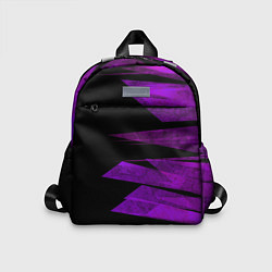Детский рюкзак Color purple black stripes