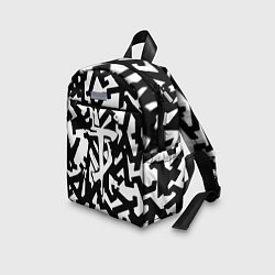 Детский рюкзак Doom x half life pattern, цвет: 3D-принт — фото 2