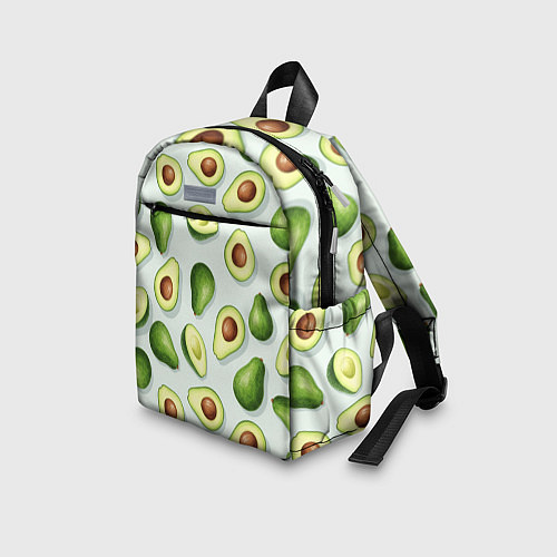 Детский рюкзак Авокадо - паттерн / 3D-принт – фото 3