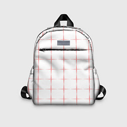 Детский рюкзак Color white red crosses