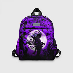 Детский рюкзак Самурай при луне, цвет: 3D-принт