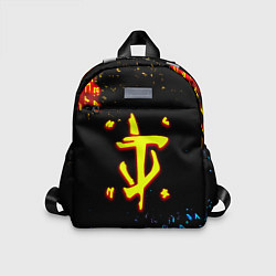 Детский рюкзак Doom огненные символы