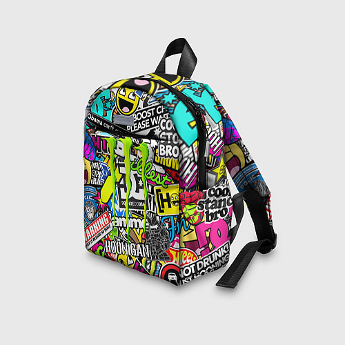 Детский рюкзак Monster energy logo brend / 3D-принт – фото 3