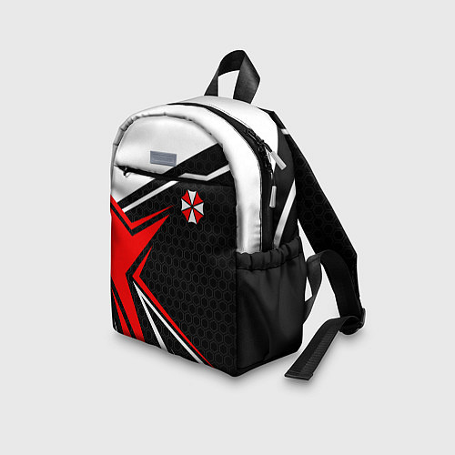 Детский рюкзак Umbrella - red uniform / 3D-принт – фото 3