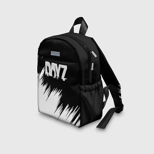 Детский рюкзак Dayz штрихи красок / 3D-принт – фото 3