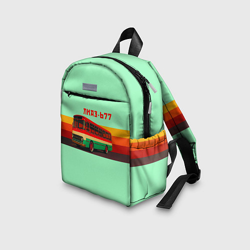 Детский рюкзак Ретро автобус ЛиАЗ 677 / 3D-принт – фото 3