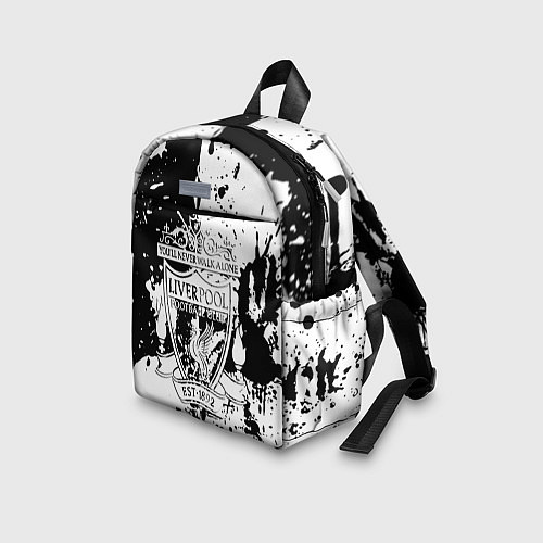 Детский рюкзак Liverpool краски текстура / 3D-принт – фото 3