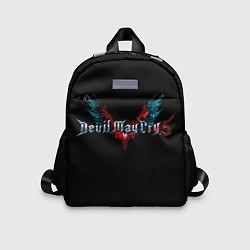 Детский рюкзак Devil may cry 5 лого, цвет: 3D-принт