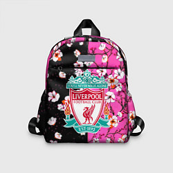 Детский рюкзак Liverpool весенние цветы, цвет: 3D-принт