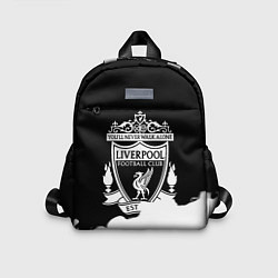 Детский рюкзак Liverpool краски белые дым, цвет: 3D-принт