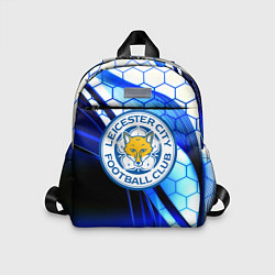 Детский рюкзак Лестер сити броня соты, цвет: 3D-принт