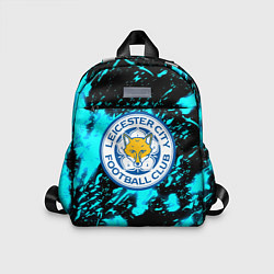 Детский рюкзак Лестер сити голубые краски, цвет: 3D-принт