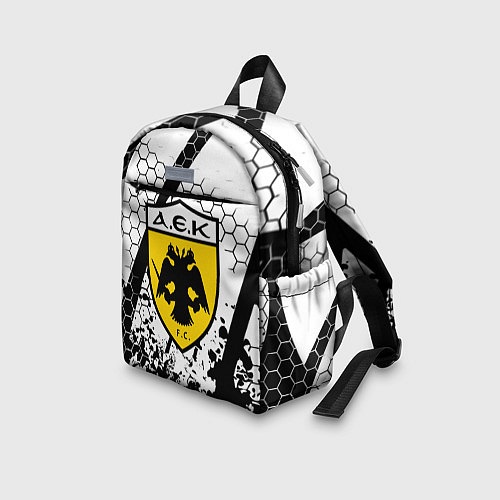 Детский рюкзак AEK броня текстура краски / 3D-принт – фото 3