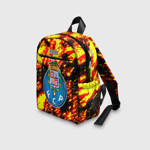 Детский рюкзак Porto огненые краски / 3D-принт – фото 3