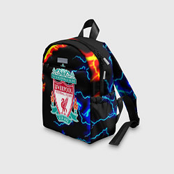 Детский рюкзак Ливерпуль шторм молнии, цвет: 3D-принт — фото 2