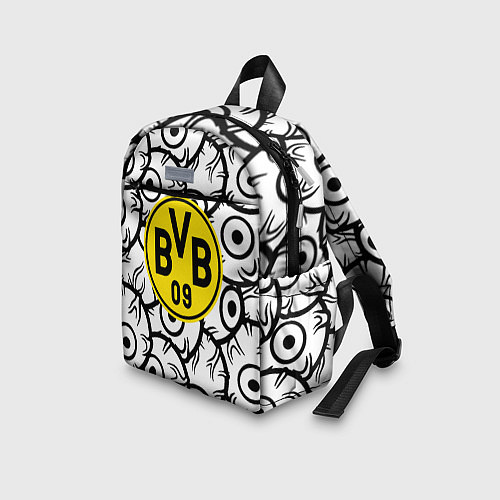 Детский рюкзак Borussia глаза текстура / 3D-принт – фото 3