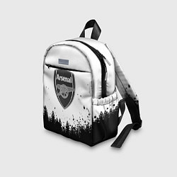 Детский рюкзак Arsenal черный лес, цвет: 3D-принт — фото 2