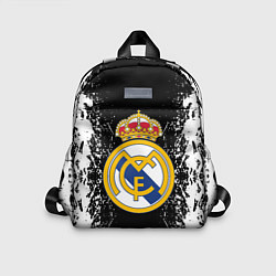 Детский рюкзак Реал Мадрид текстура краски, цвет: 3D-принт