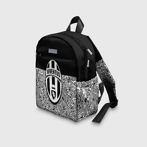 Детский рюкзак Juventus отпечатки текстура / 3D-принт – фото 3