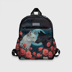 Детский рюкзак Влюбленные волки, цвет: 3D-принт