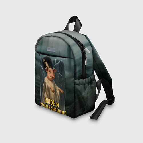 Детский рюкзак Франкенштейн свинья невеста / 3D-принт – фото 3