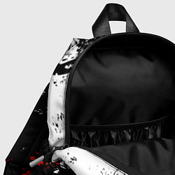 Детский рюкзак Манчестер Юнайтед краски, цвет: 3D-принт — фото 2