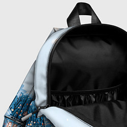 Детский рюкзак Иллюстрация Московский новый год, цвет: 3D-принт — фото 2