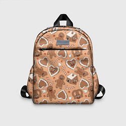 Детский рюкзак Паттерн с новогодним печеньем