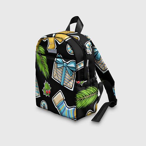 Детский рюкзак Christmas soul / 3D-принт – фото 3