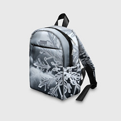 Детский рюкзак Снежинка на черно белое, цвет: 3D-принт — фото 2