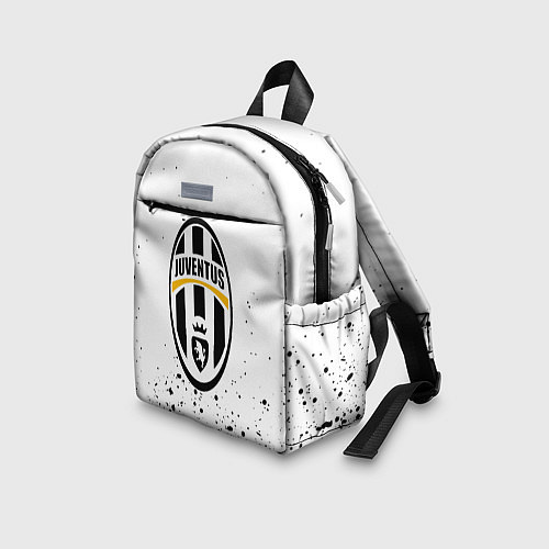 Детский рюкзак Juventus краски текстура всплеск / 3D-принт – фото 3