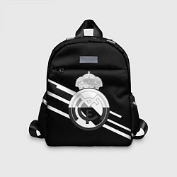 Детский рюкзак Реал Мадрид полосы текстура линии, цвет: 3D-принт