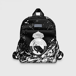 Детский рюкзак Реал Мадрид краски текстура, цвет: 3D-принт