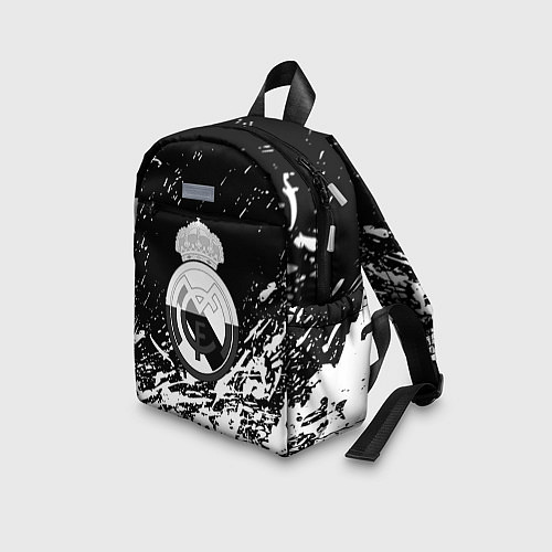 Детский рюкзак Реал Мадрид краски текстура / 3D-принт – фото 3