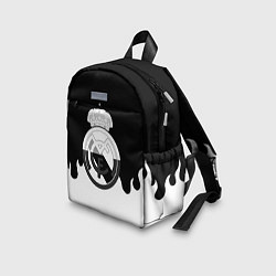 Детский рюкзак Реал Мадрид огонь белый, цвет: 3D-принт — фото 2