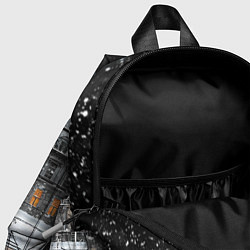 Детский рюкзак Новогодний снегопад, цвет: 3D-принт — фото 2