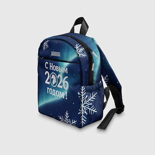 Детский рюкзак С Новым 2026 годом / 3D-принт – фото 3