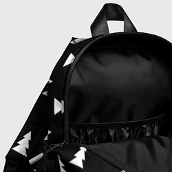 Детский рюкзак Ювентус ёлочки паттерн, цвет: 3D-принт — фото 2