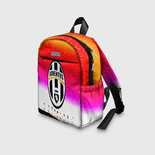 Детский рюкзак Ювентус спорт люди / 3D-принт – фото 3