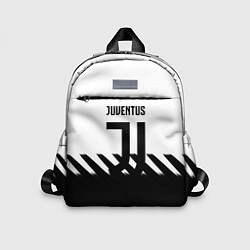 Детский рюкзак Ювентус полосы геометрия линии, цвет: 3D-принт