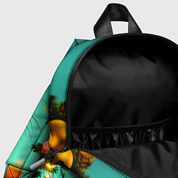 Детский рюкзак Котик под елкой, цвет: 3D-принт — фото 2