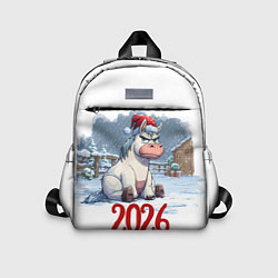 Детский рюкзак Сердитая лошадь 2026, цвет: 3D-принт