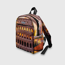 Детский рюкзак Колизей в лучах заката, цвет: 3D-принт — фото 2