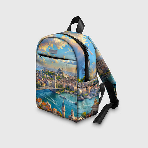 Детский рюкзак Сплетение эпох над Босфором / 3D-принт – фото 3